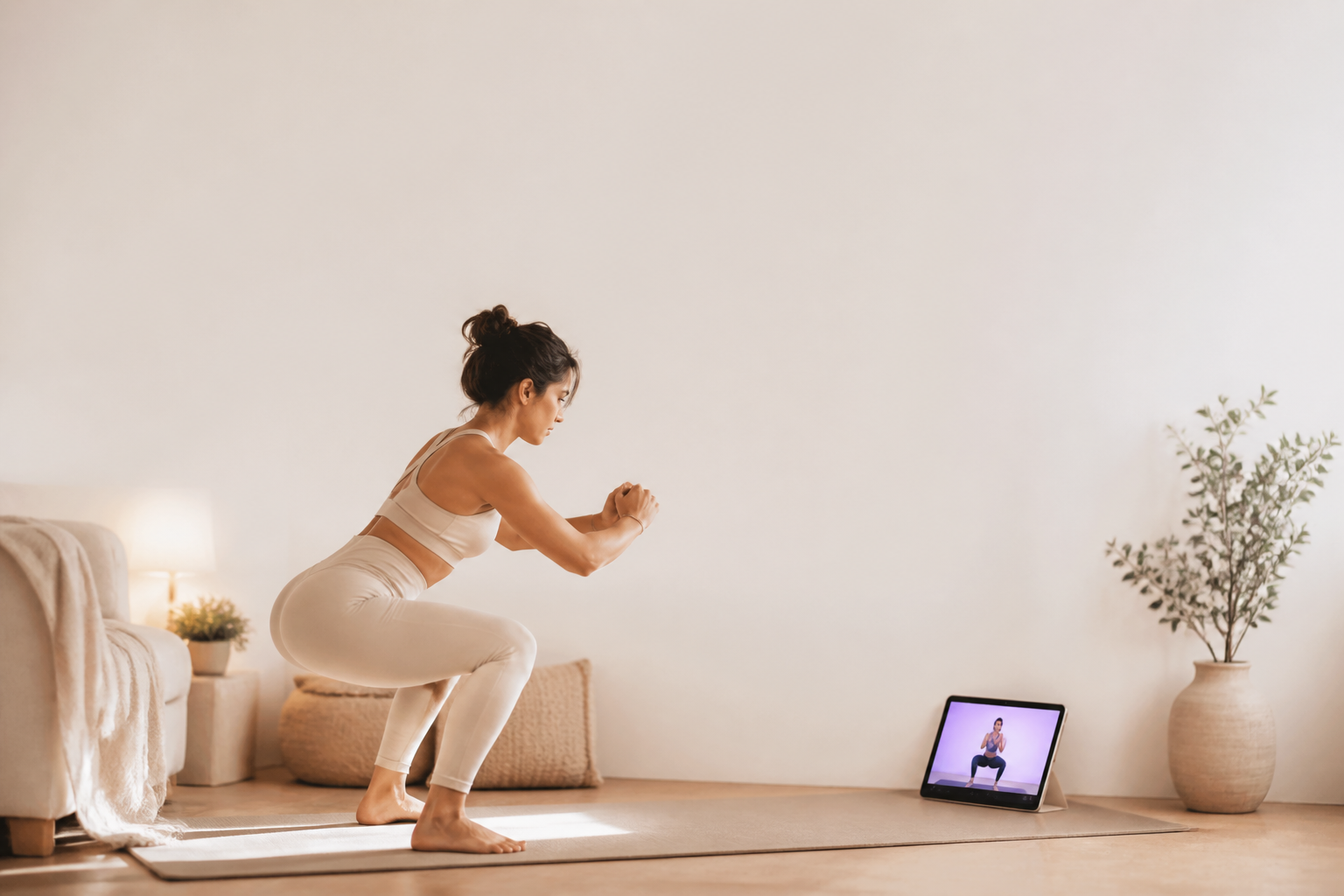 One to one online coaching with form feedback